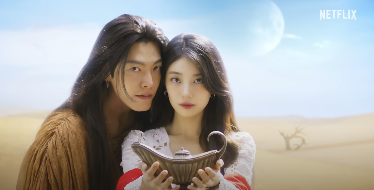 Suzy comanda Kim Woo-Bin em Genie, faça um desejo Suzy comanda Kim Woo-Bin em Genie, faça um desejo